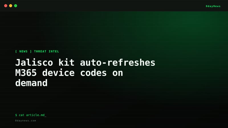 Jalisco kit auto-refreshes M365 device codes on demand