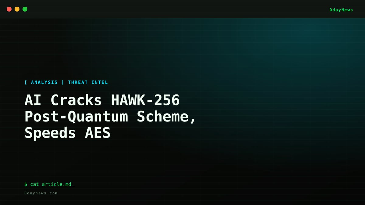 AI Cracks HAWK-256 Post-Quantum Scheme, Speeds AES