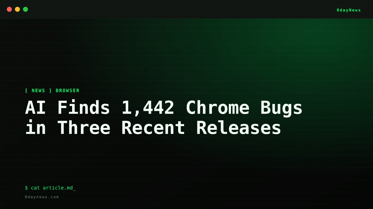 AI Finds 1,442 Chrome Bugs in Three Recent Releases